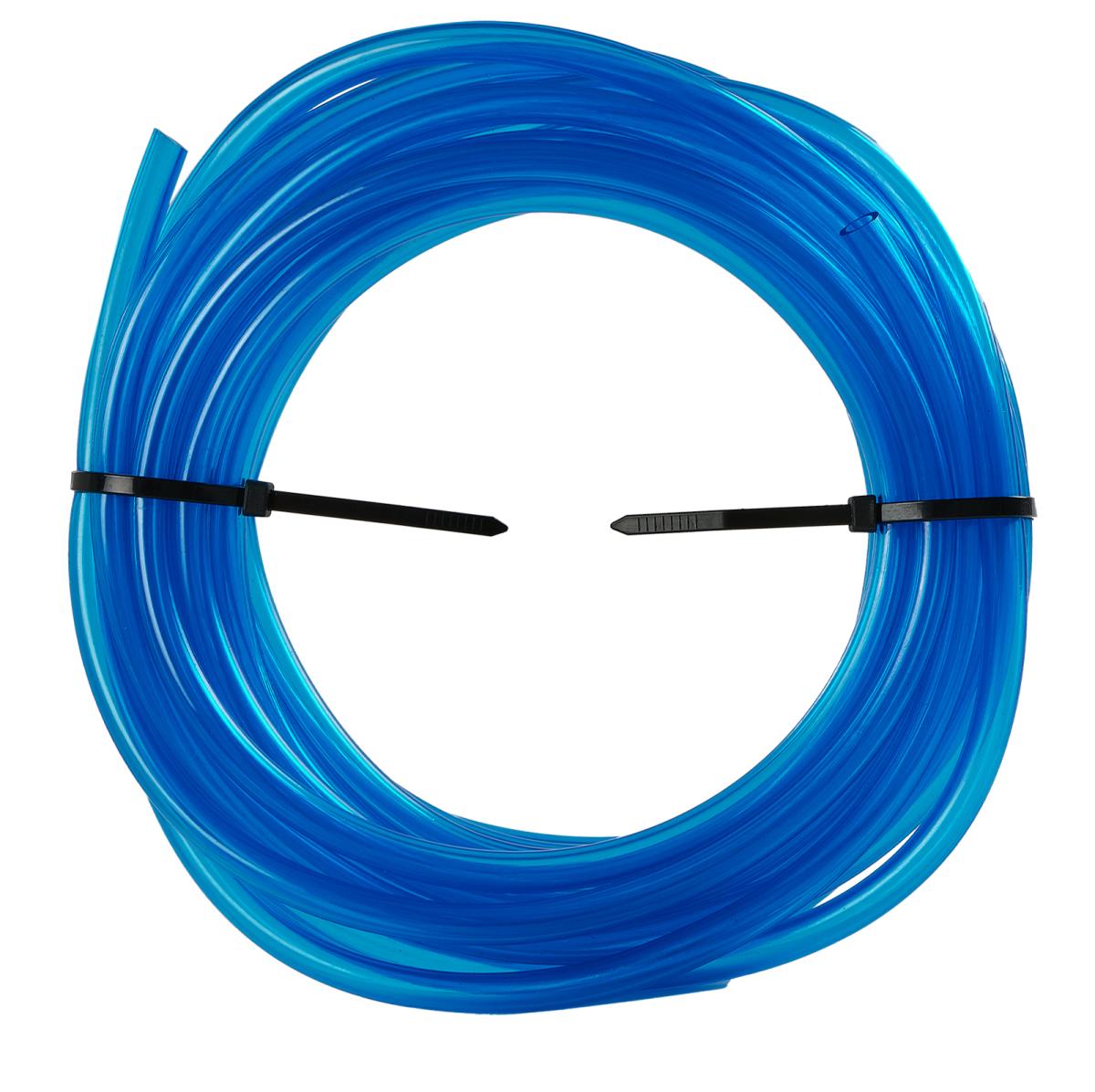 25-foot roll of 1/4-inch diameter clear blue fuel line for Jet Ski