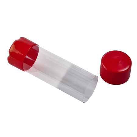 Medium storage tube for Jet Ski gear, cylindrical container with screw-on lid
