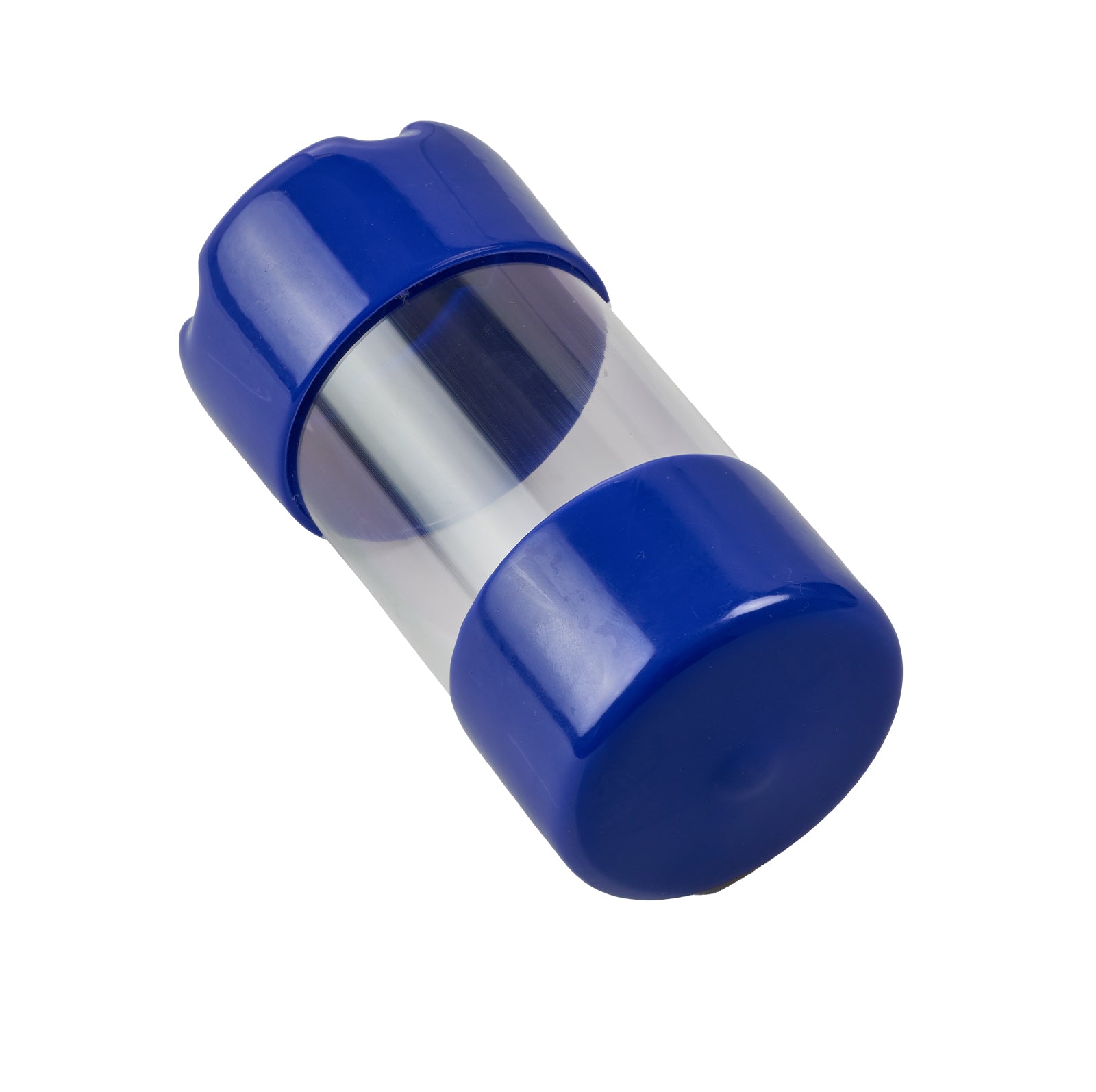 Small storage tube for Jet Ski, compact cylindrical container with screw-on cap