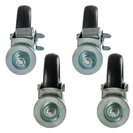 6-inch caster swivel kit for Jet Ski stand, includes swivel casters and mounting hardware