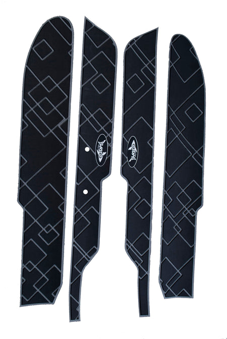 Traction mats for Kawasaki X2 Jet Ski platform