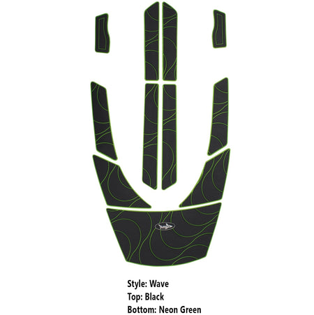 Elite traction mats for Kawasaki STX-15F Jet Ski, fits 2013-2018 models