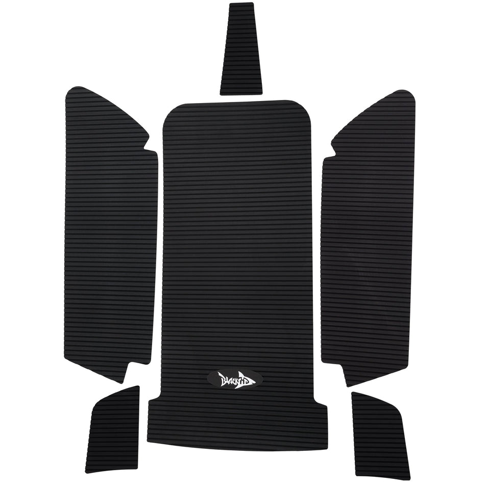 BlackTip Jetsports Elite traction mats for Kawasaki SXR 1500 Jet Ski, black grip pads for improved footing