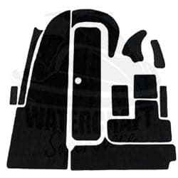 1996 Speedster and 1996-98 Sportster jet boat interior mat kit with Jet Ski traction mats