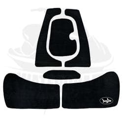 1996-98/2000 Challenger Jet Boat exterior mat kit for cockpit and swim platform, Jet Ski compatible