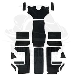 2003-05 Challenger X jet boat interior mat kit, Jet Ski-compatible flooring mats for cockpit and walkways