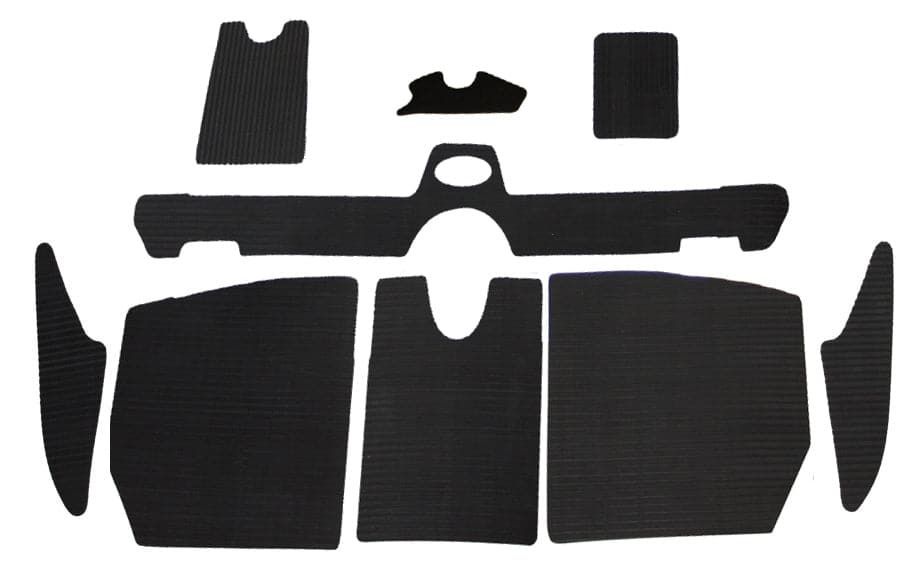 2010-11 210 Challenger, 210 Challenger SE and 210 SP jet boat exterior mat kit with Jet Ski-style traction pads