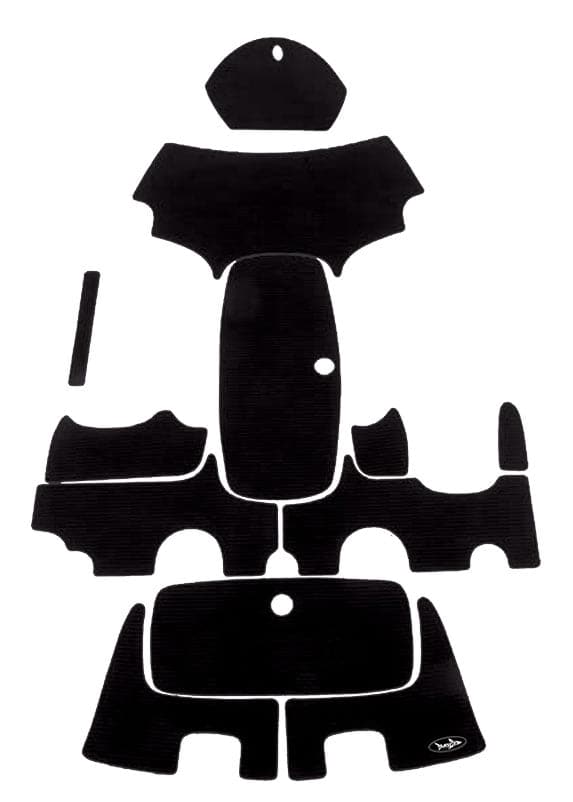 1996-99 Exciter 220 complete mat kit for Jet Ski, includes full set of traction mats for the deck