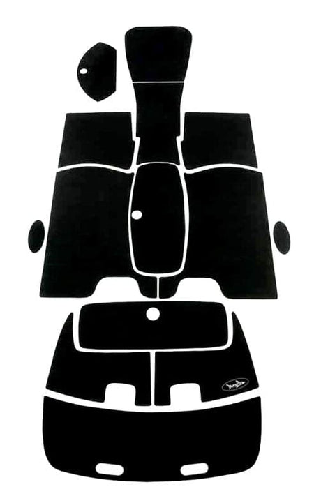 Yamaha LX 210 complete mat kit for 2003-2005 WaveRunner Jet Ski with matching deck traction mats