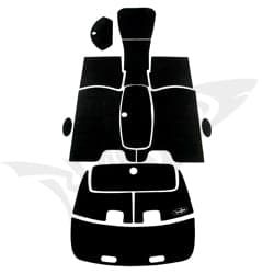 Yamaha LX 210 complete mat kit for 2003-2005 WaveRunner Jet Ski with matching deck traction mats