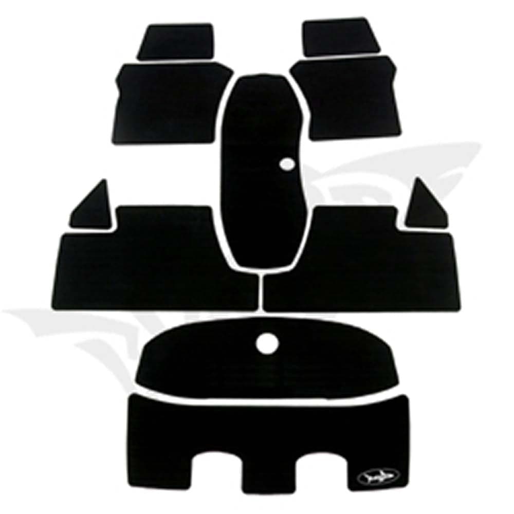 2000-01 XR 1800 Jet Boat complete mat kit with full deck traction mats, includes Jet Ski application