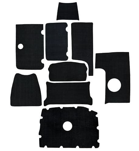 Yamaha SR210/AR210 interior mat kit for 2006-2010 boats, compatible with WaveRunner and Jet Ski models