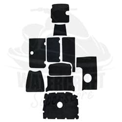 Yamaha SR210/AR210 interior mat kit for 2006-2010 boats, compatible with WaveRunner and Jet Ski models