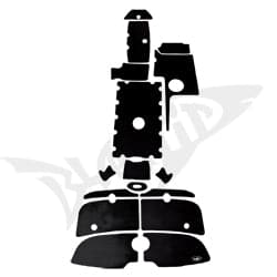 2007-09 AR230 HO, SR230 HO, SX230 HO, 2008-09 232 Limited jet boat complete mat kit for Jet Ski