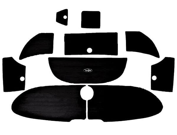 Exterior mat kit for 2004 Yamaha AR230/AR230HO, SX230 and SR230 jet boats, includes Jet Ski mat pieces
