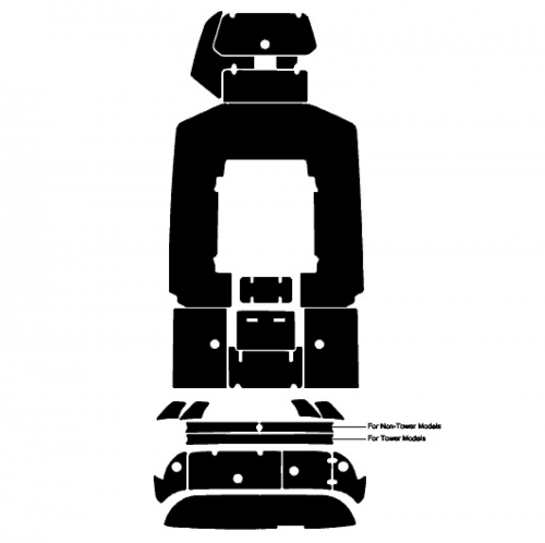 Complete mat kit for Yamaha 2019-2022 190 FSH DLX/Sport and 195 FSH DLX WaveRunner Jet Ski