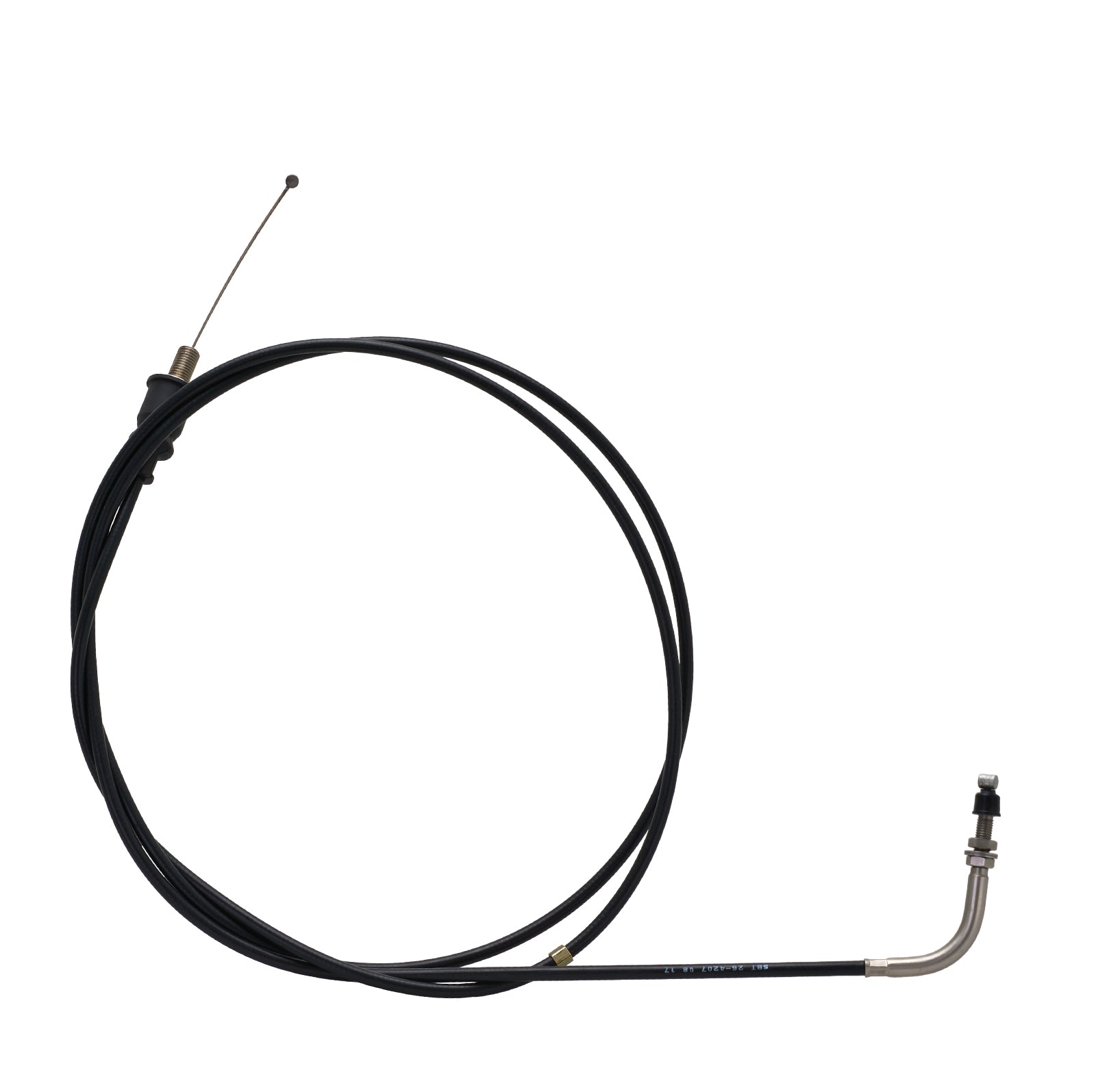 Throttle cable compatible with Kawasaki JS440 Jet Ski, fits 1987-90 models, replaces part 54012-3707