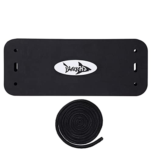 SBT BlackTip Jetsports PWC/JetBoat bumper, black 50mm 19.5x7.5x2 in, includes rope for Jet Ski