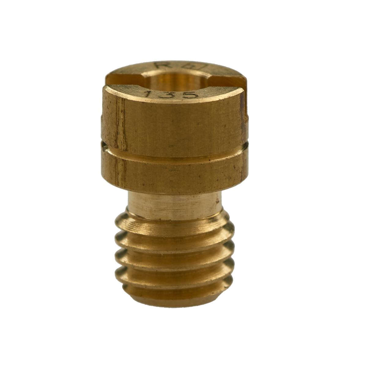 Main speed jet for Mikuni carburetor on Kawasaki, Polaris, Sea-Doo, Tigershark, Yamaha WaveRunner and Jet Ski models