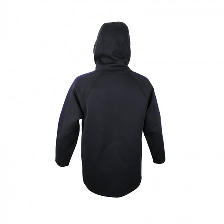 SBT Racing Tour Coat for Jet Ski riders, water-resistant long coat with front zipper and high collar