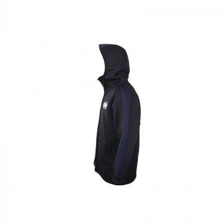 SBT Racing Tour Coat for Jet Ski riders, water-resistant long coat with front zipper and high collar