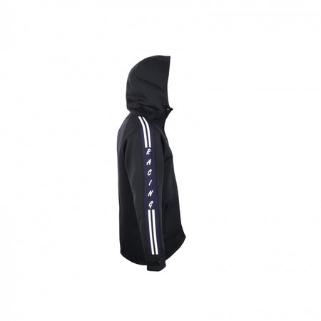 SBT Racing Tour Coat for Jet Ski riders, water-resistant long coat with front zipper and high collar