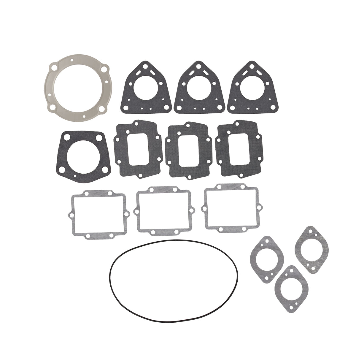 Installation gasket kit for Kawasaki ZXI Jet Ski, fits part numbers 92055-3712, 11060-3767, and 11060-3768