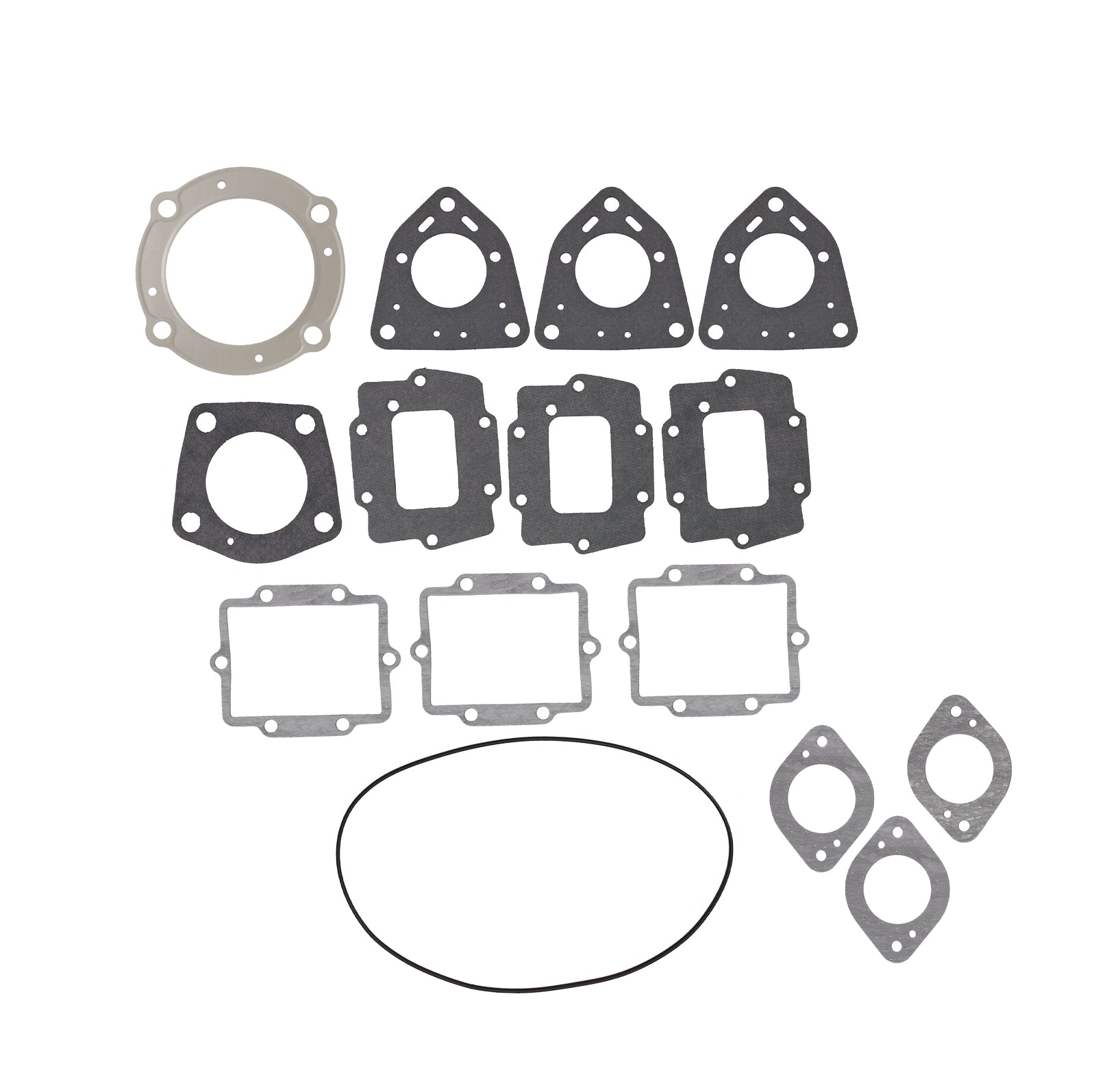 Installation gasket kit for Kawasaki ZXI Jet Ski, fits part numbers 92055-3712, 11060-3767, and 11060-3768