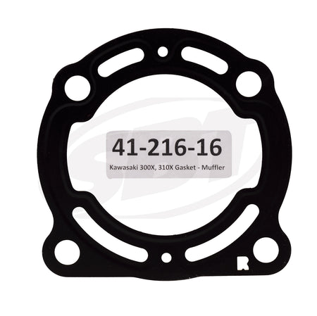 Muffler gasket compatible with Kawasaki 300X & 310X, part 11061-3768, for Yamaha WaveRunner Jet Ski