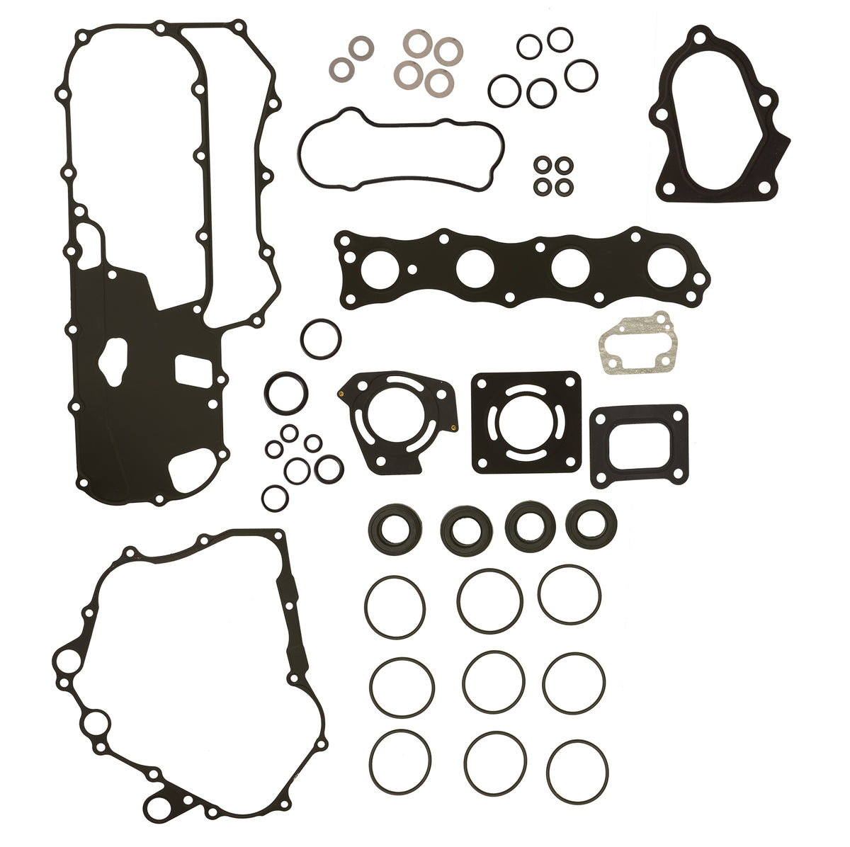 Installation gasket kit for Honda Jet Ski, fits 15615-HW1-672, 11392-HW1-672, and 18115-HW1-671