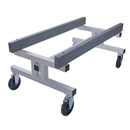 Reinforced PWC shop cart trailer, 19-inch height, adjustable bunks 14 or 20 inches for Jet Ski