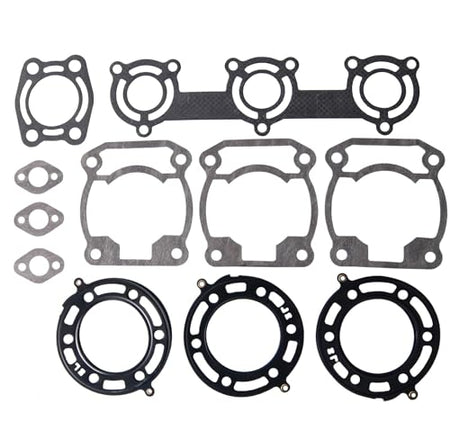 Top end gasket kit fits Polaris SLT780, SL780 and SLX780; replaces 3240251, 3240249 and 5830038 Jet Ski
