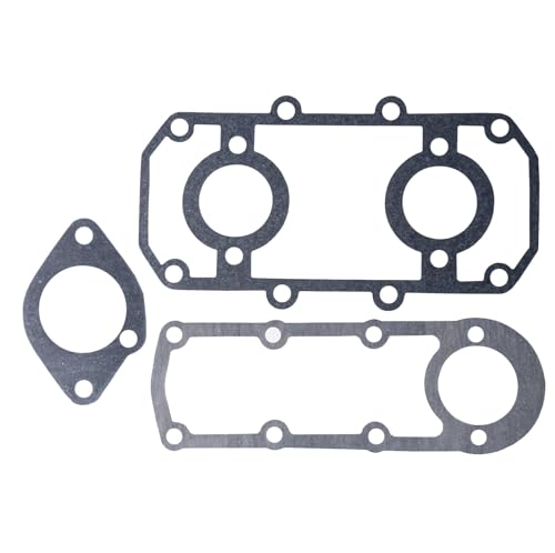 Exhaust gasket kit for Kawasaki JS550 Jet Ski, fits 11009-3051, 11060-3730, and 11009-3779