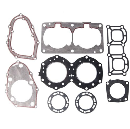 Top end gasket kit fits Yamaha 6R7-11181-00-00 and 6M6-11351-00-00 for WaveRunner Jet Ski engine repair