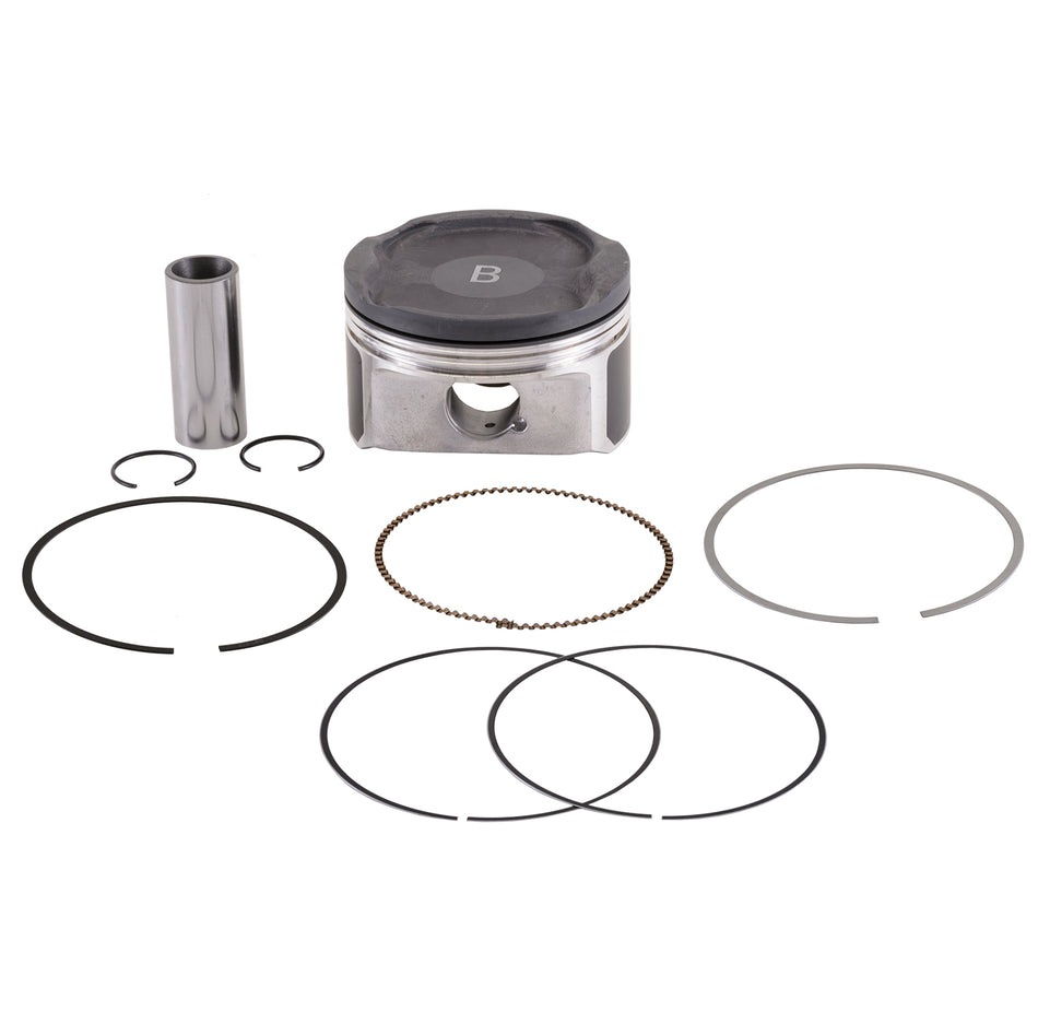 Piston and ring kit for Yamaha 6S5-11631-10-B0 and 6ET-11631-00-B0, WaveRunner and Jet Ski engines
