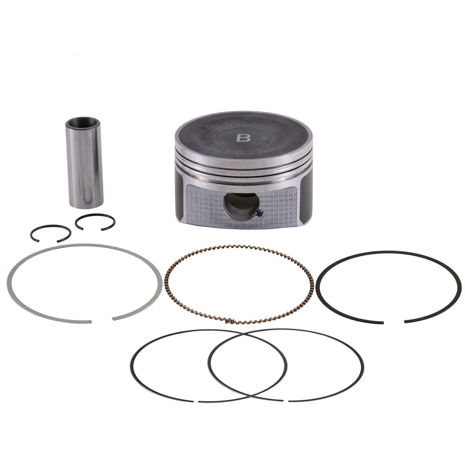 Piston and ring kit for Yamaha 6BH-11631-00-B0, fits 242 LIMITED S AR190 SX190 212 WaveRunner Jet Ski
