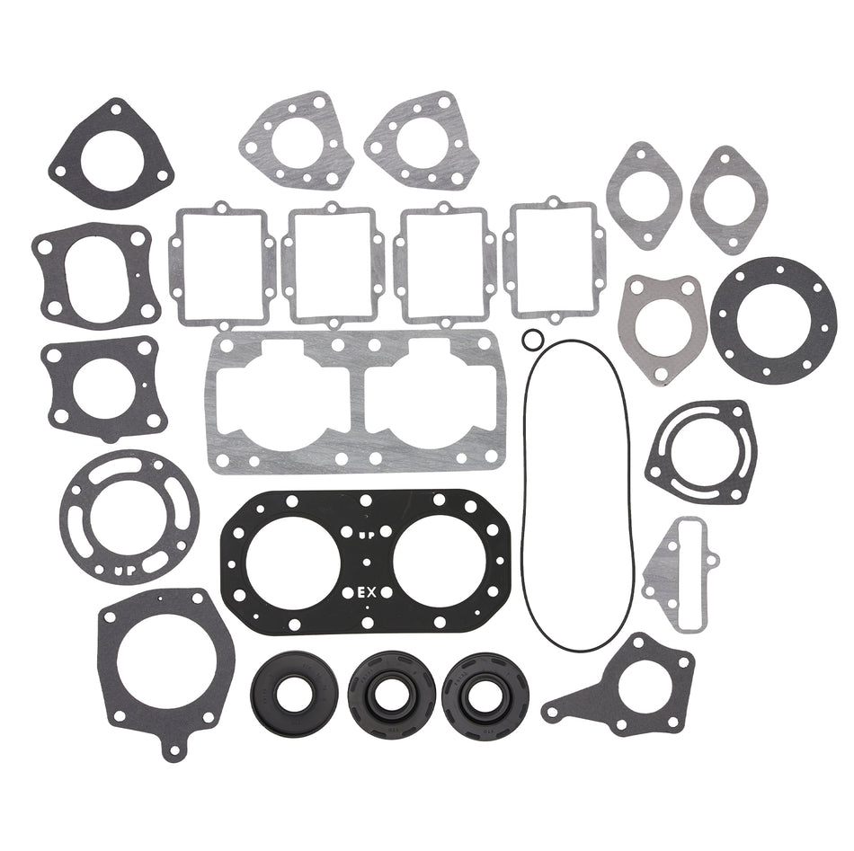 Complete gasket kit for Kawasaki Jet Ski models SS, XI, SX, ST and STS, fits part numbers 11004-3708 and 11060-3711