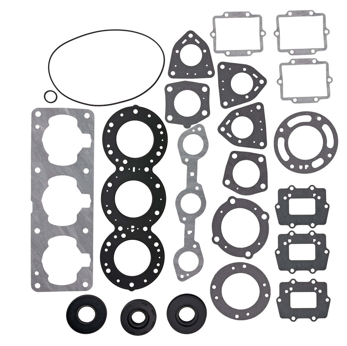 Complete gasket kit for Kawasaki Jet Ski STX, STS and ZXI, includes 11004-3713 and 11060-3752