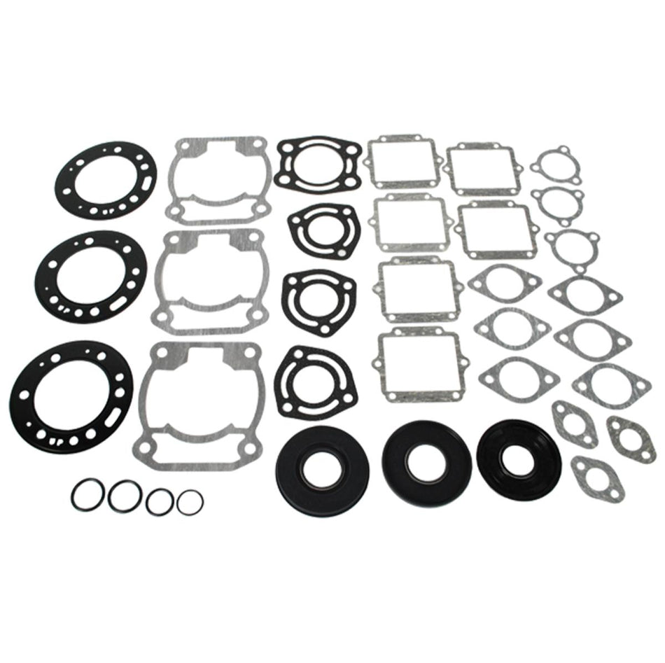 Complete gasket kit fits Polaris Jet Ski SL750 and SLT750, replaces 3240055, 3240193, and 3240141