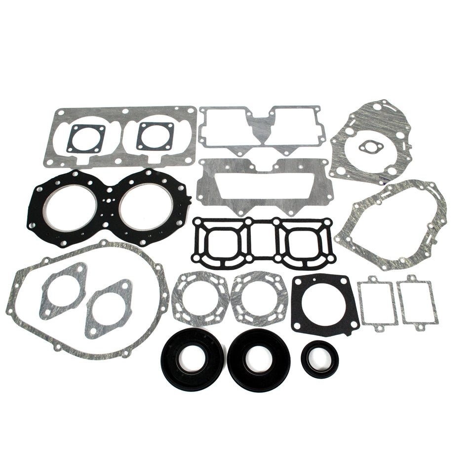 Complete gasket kit fits Yamaha 6M6-11351-A1-00 and 6R7-11181-A1-00 for WaveRunner Jet Ski engines