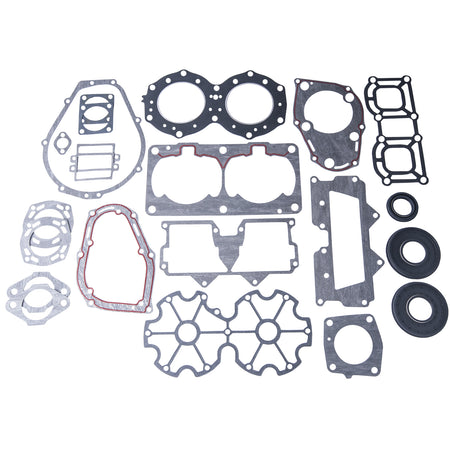 Complete gasket kit for Yamaha 6M6-11193-A1-00 and 6M6-11181-A1-00, fits WaveRunner Jet Ski engines