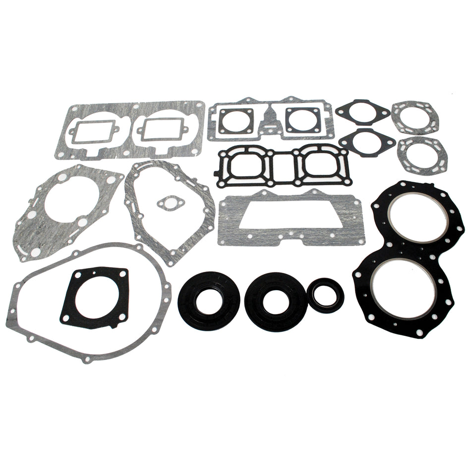 Complete gasket kit for Yamaha 6M6-11351-A1-00 and 61X-11181-A0-00, fits WaveRunner Jet Ski