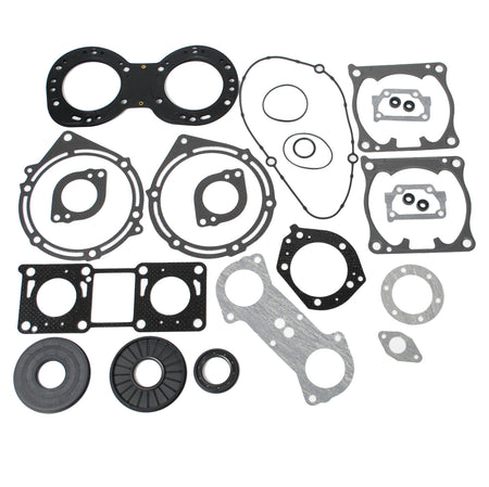 Complete gasket kit fits Yamaha 66E-11351-00-00 and 66E-11181-00-00 for WaveRunner Jet Ski engines