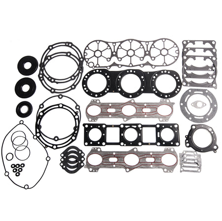 Complete gasket kit fits Yamaha WaveRunner Jet Ski, part numbers 66E-11351-01-00 and 66V-11181-00-00