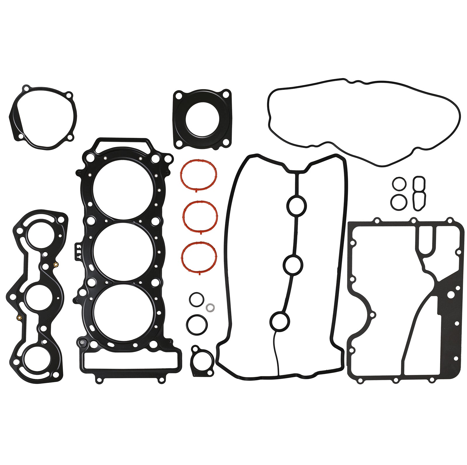 Complete gasket kit for Yamaha WaveRunner Jet Ski, fits VX Limited, VX Deluxe and VX, part number 6KU-W0001-00-00