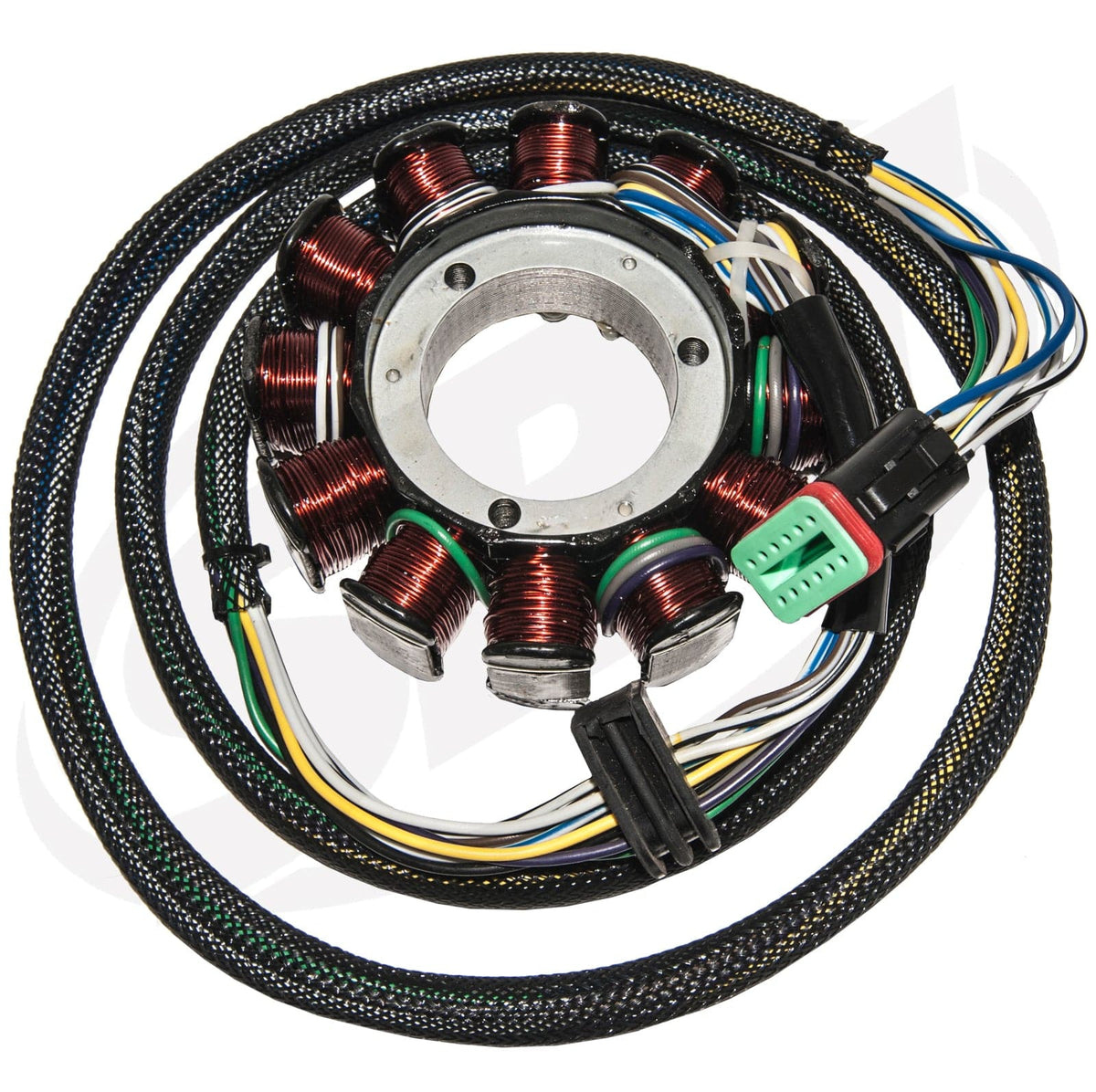 Stator fits Polaris Genesis I, Virage, FFI, TXI and MSX140, replaces part 4010320 for Jet Ski