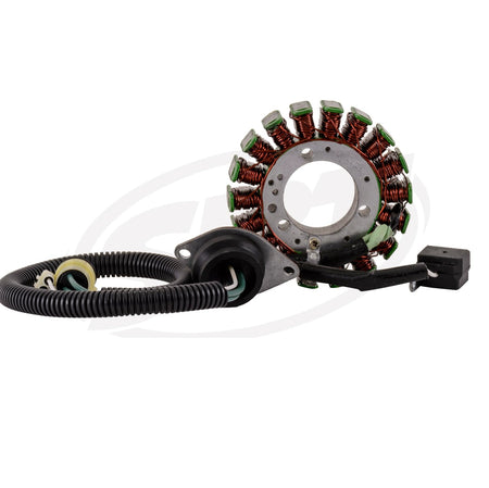 Stator fits Yamaha VX110 Deluxe Sport WaveRunner Jet Ski, replaces 6D3-81410-01-00 and 6D3-81410-02-00