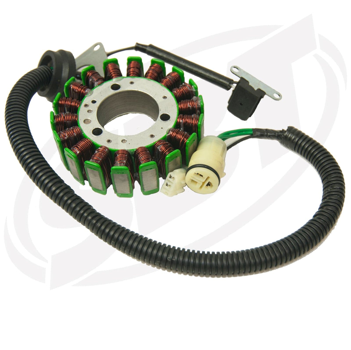 Stator fits Yamaha VX110 Deluxe Sport WaveRunner Jet Ski, replaces 6D3-81410-01-00 and 6D3-81410-02-00