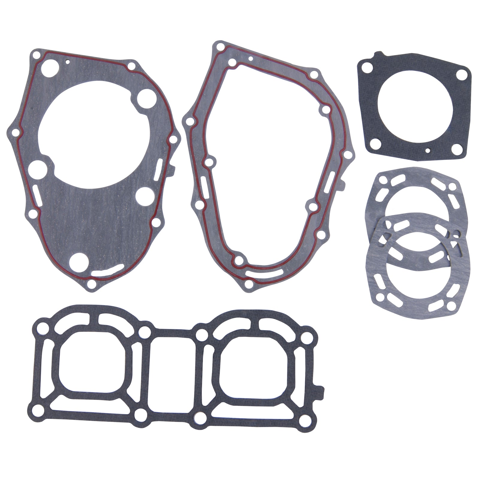 Exhaust gasket kit fits Yamaha 61X-14613-A0-00 and 6M6-14739-A1-00 for WaveRunner Jet Ski exhaust repair kit