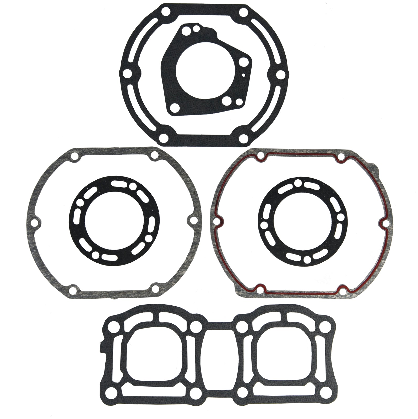Exhaust gasket kit fits Yamaha 6R7-14749-A0-00 and 61X-14613-A0-00 for WaveRunner Jet Ski engines